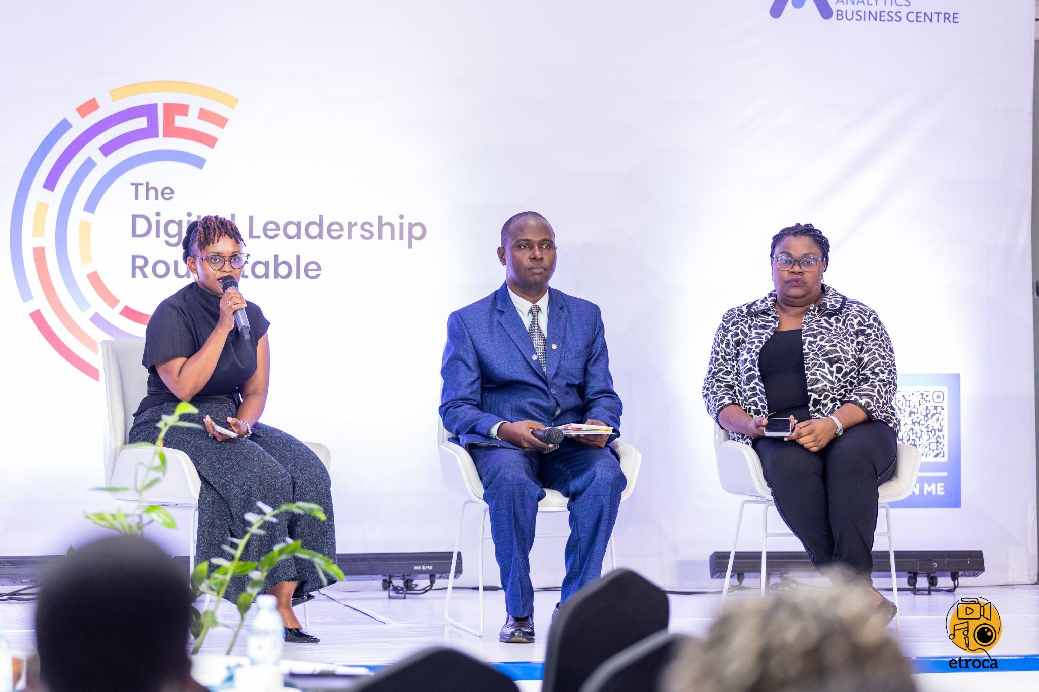 Panel discussion featuring Peter Kabaseke, Joyce Nakalema, and Dr Irene Mutuzo