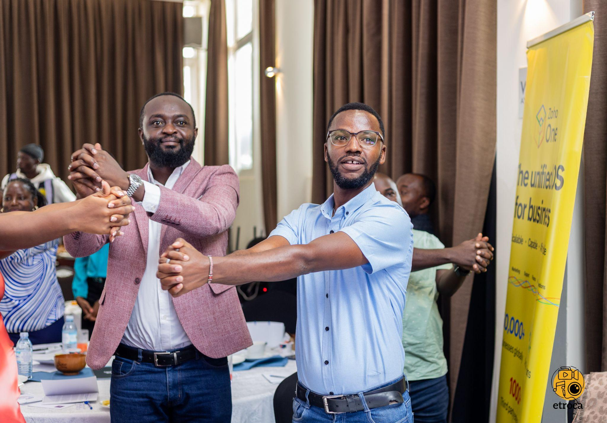 Attendees networking at the HR Edition